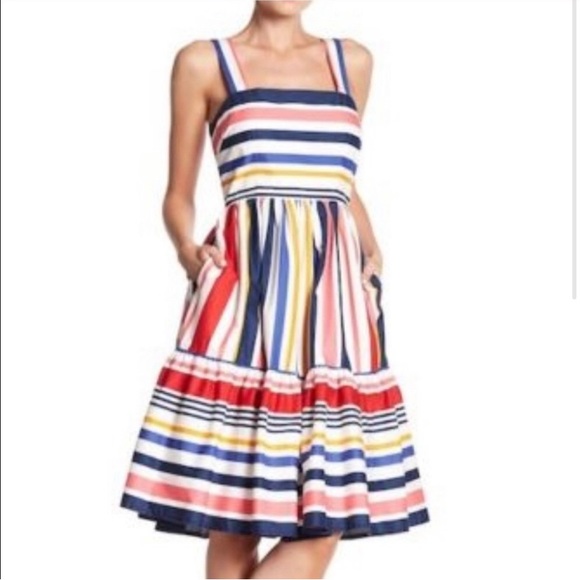 Vince Camuto striped sundress NWT - Picture 2 of 9